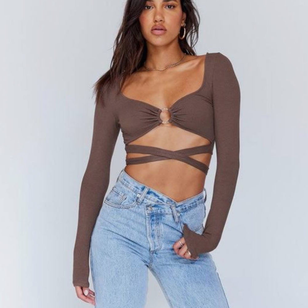 Princess Polly women’s wrap top